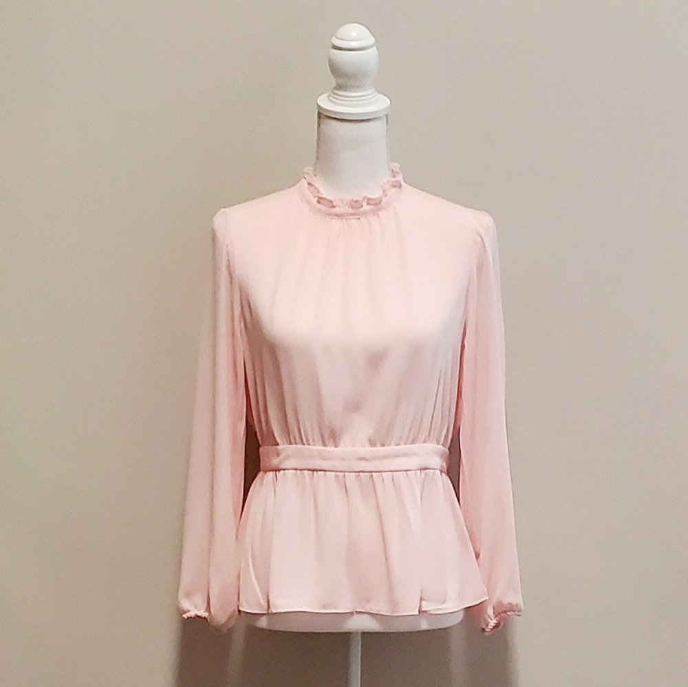 [The Limited] Ruffle Neck Blouse - Picture 4 of 11